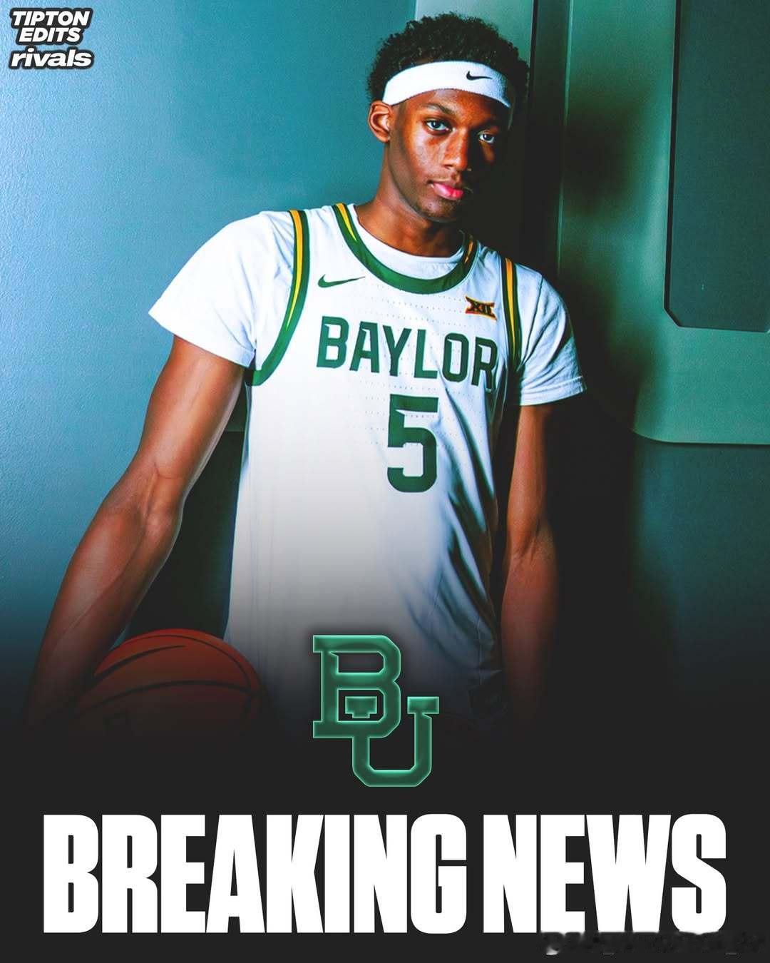 2026届五星高中生迪伦·明戈(Dylan Mingo)承诺加盟贝勒大学这位身高