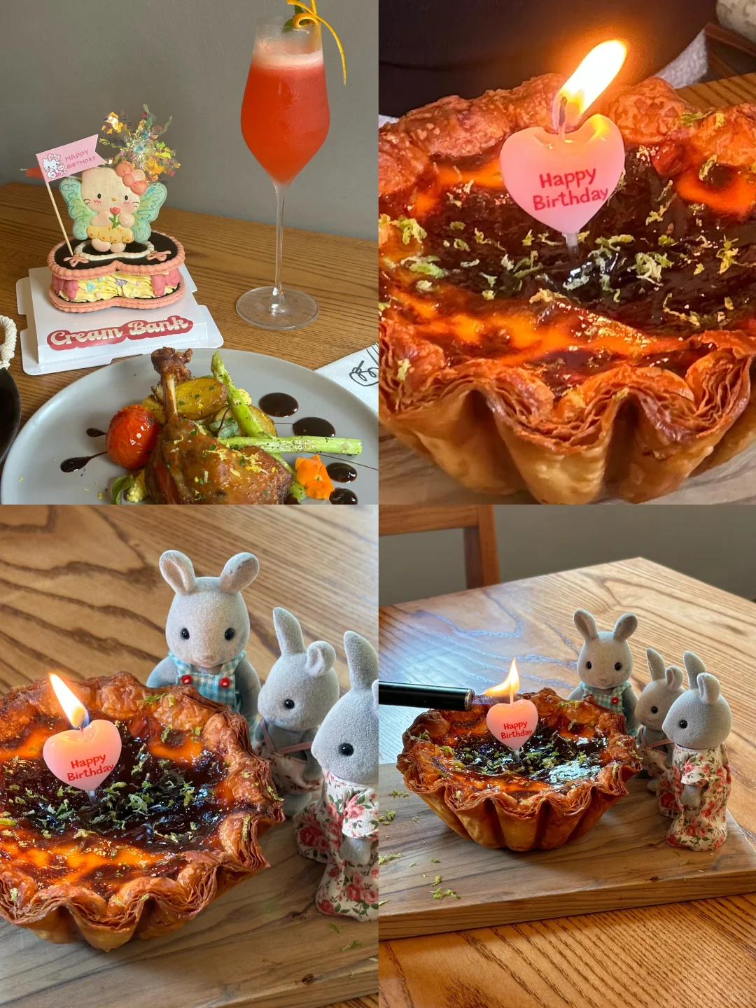 北京生日纪念日🥧•ᴗ•🥧 在漂亮餐厅吃大蛋挞