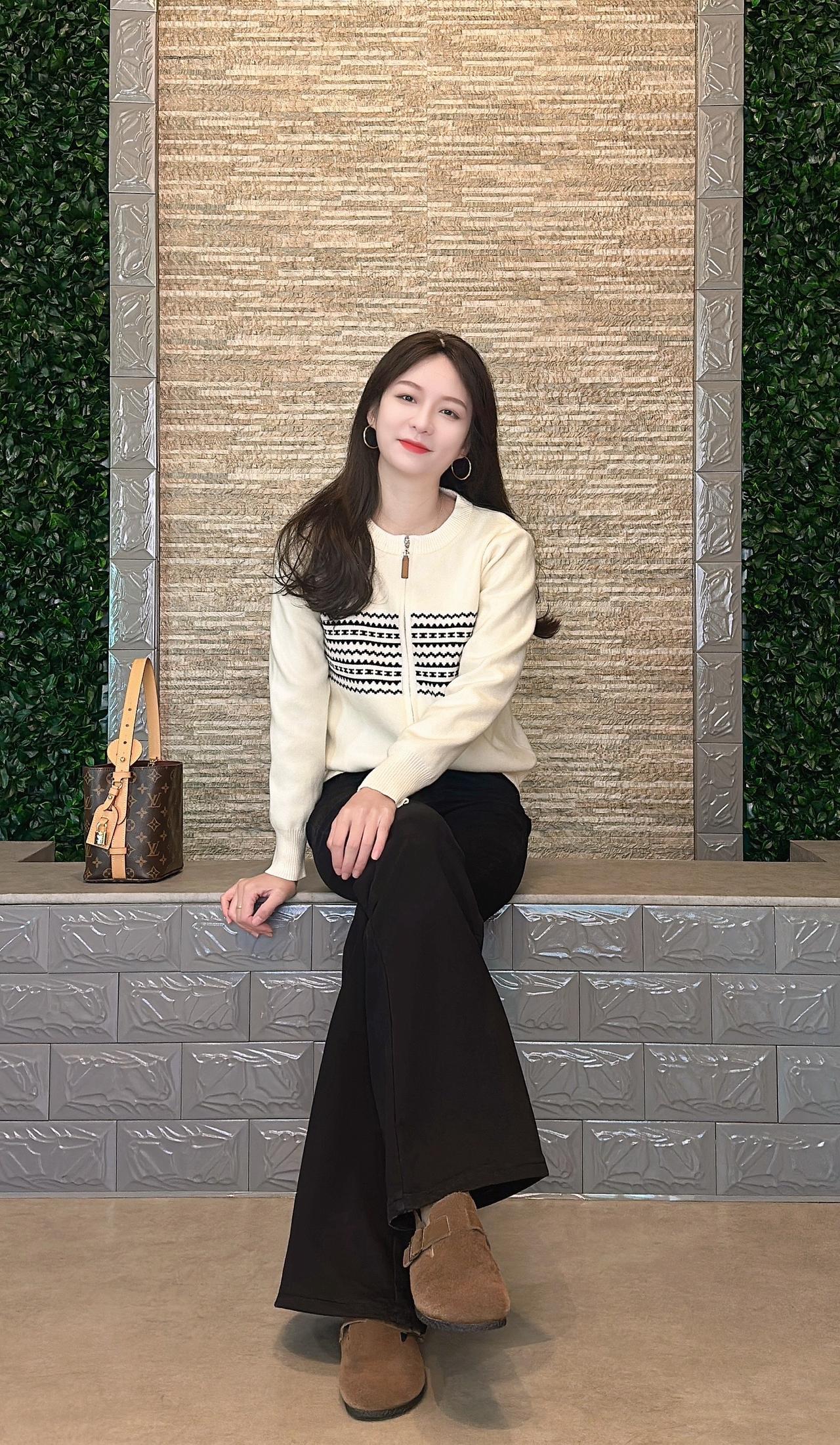 人心各有所感角度不同又怎么能互相理解针织衫 冬季穿搭 韩系女装