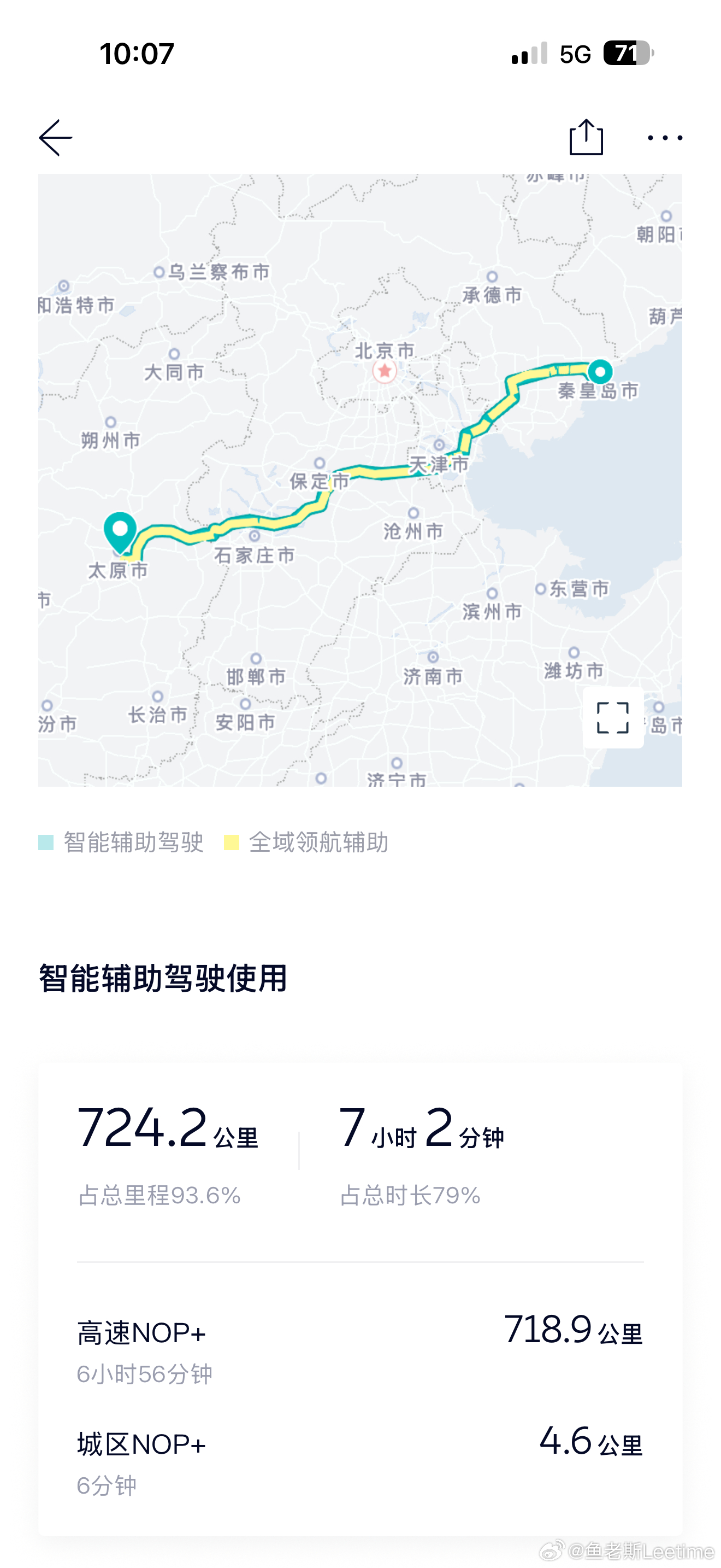day2 秦皇岛-太原这一路有一些施工路段，自己开了一段。（主要也是我瘾大，喜欢