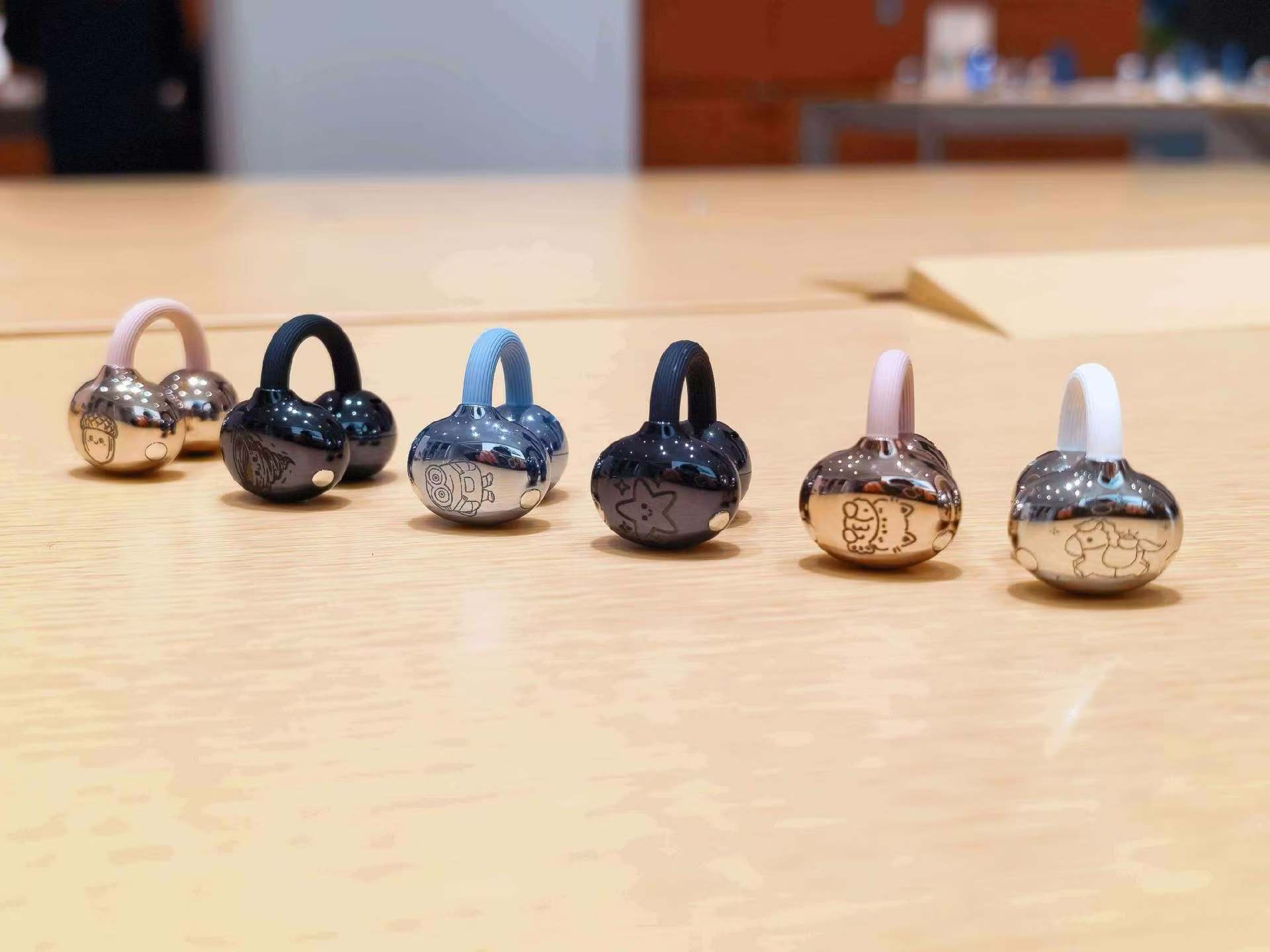 华为 FreeClip2 可以在这个小球上刻图案了？！这个好棒啊大家想刻啥图案