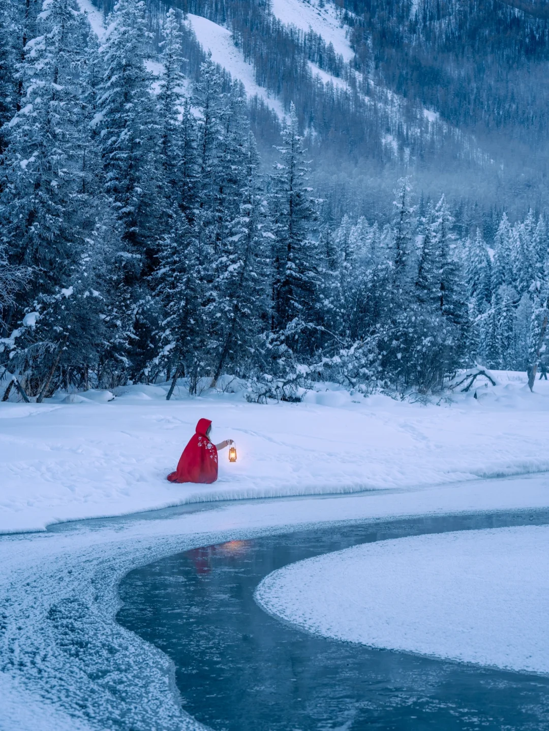 新疆｜惊艳到我的冰雪仙境❄️喀纳斯神仙湾
