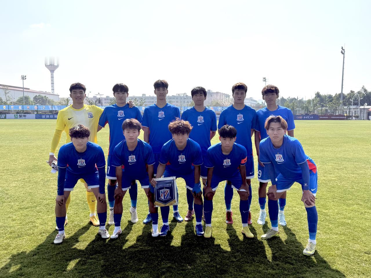 中青赛U20｜排位赛第一轮：上海申花1-1宁波俱乐部

4月24日10:00 ，