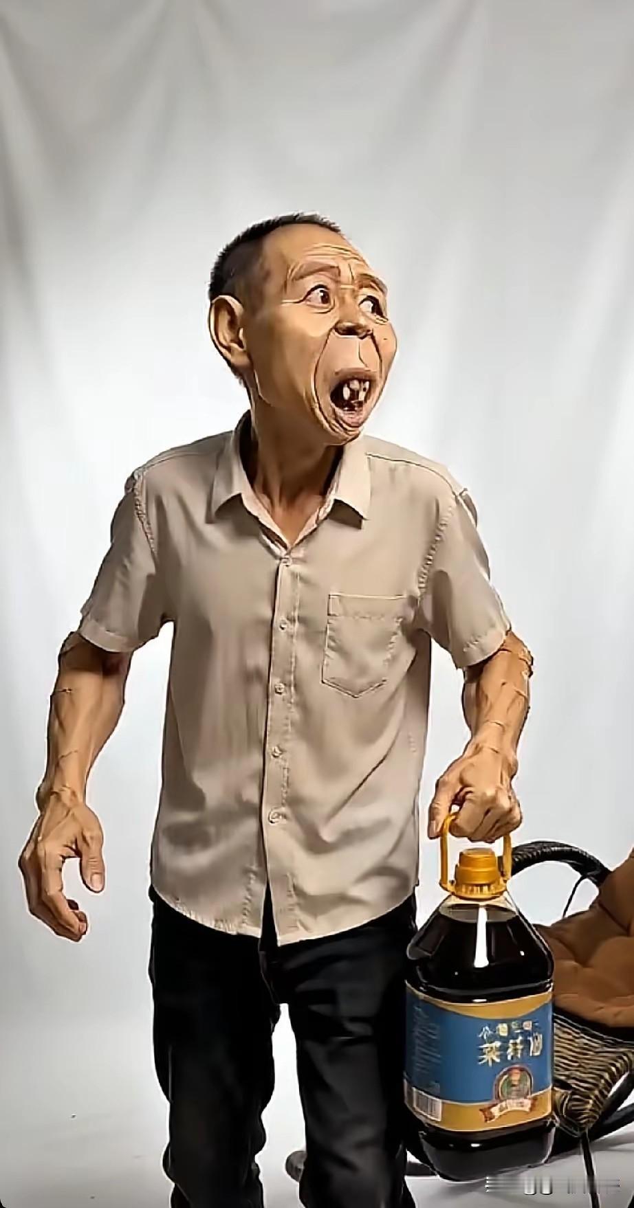 现在的人太有才了！这是通过什么手段制作的图片？我看好像是一位名人，想不起来了！？