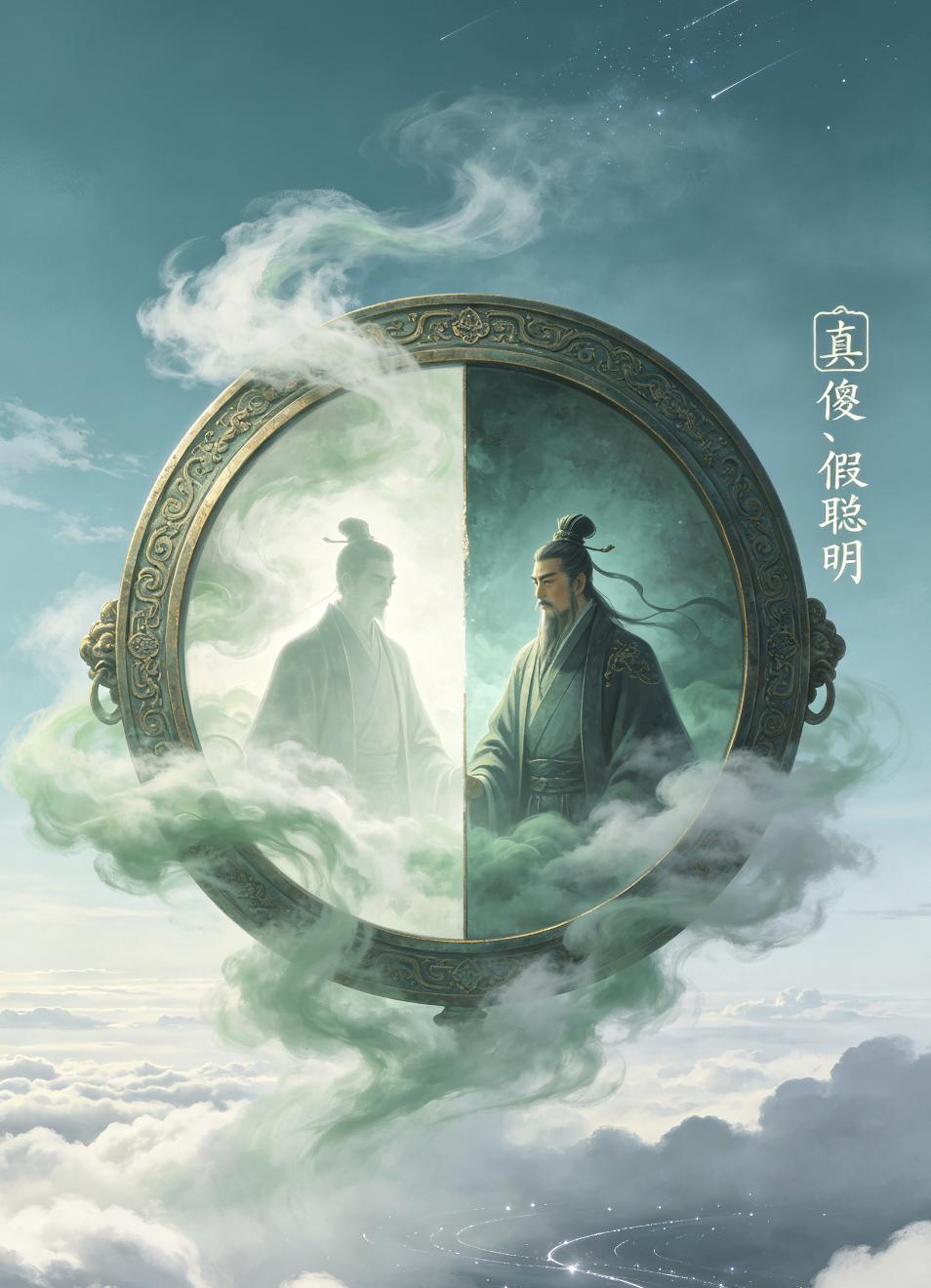“真傻的人都在装聪明，假聪明的人都在装傻”
从道家讲，这世上最难辨的，不是善恶，