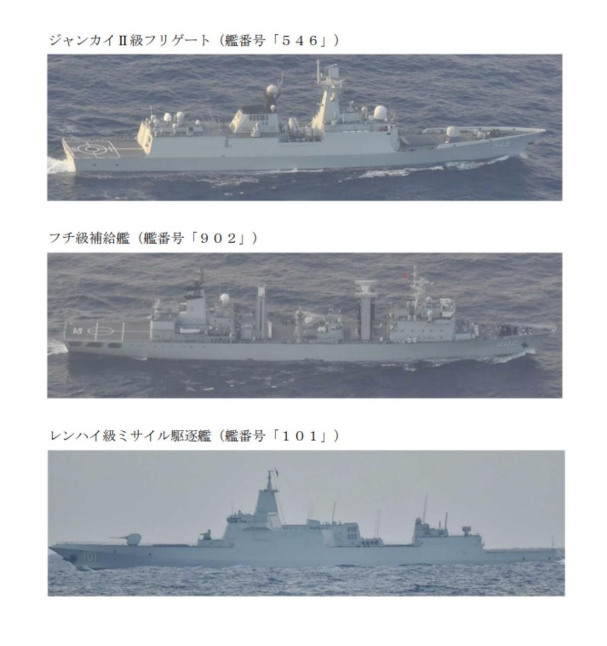 055带队出海，日方细数了一下，一共有10艘军舰
中国海军前往西太正常练兵，日方