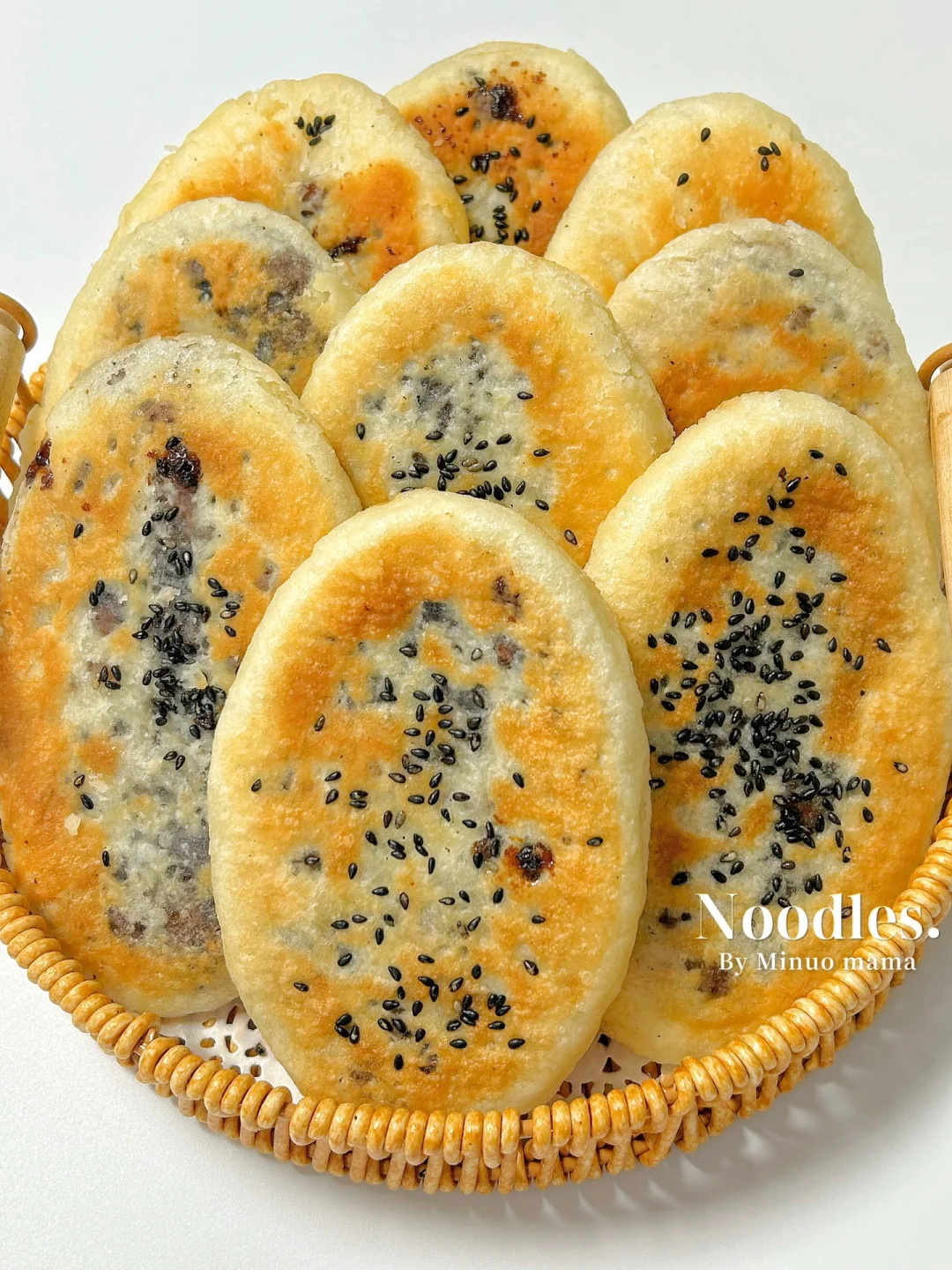 孩子连吃三个都不够的发面红糖酥饼‼️巨好吃