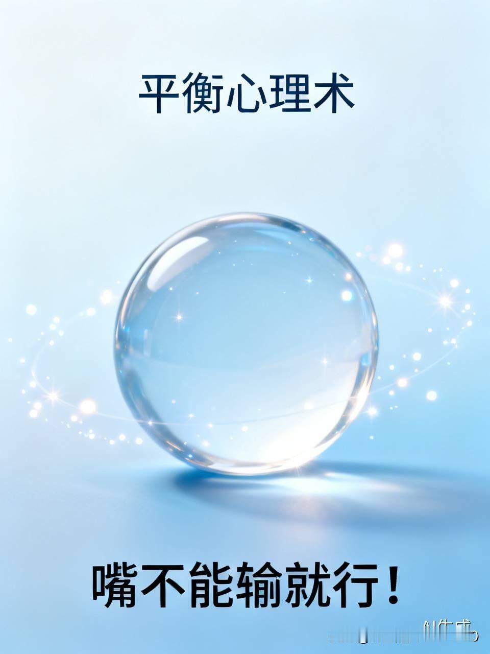 [平衡心理术]
我不行，
我没有，
难以取而代之，
怎么办？
先回忆过往，
再唱