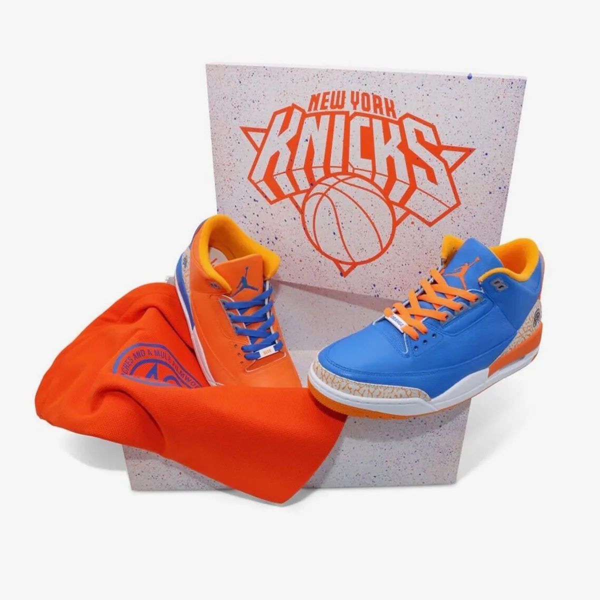 化石级纽约尼克斯狂热粉 斯派克·李将上脚这双鸳鸯配色Air Jordan 3 P