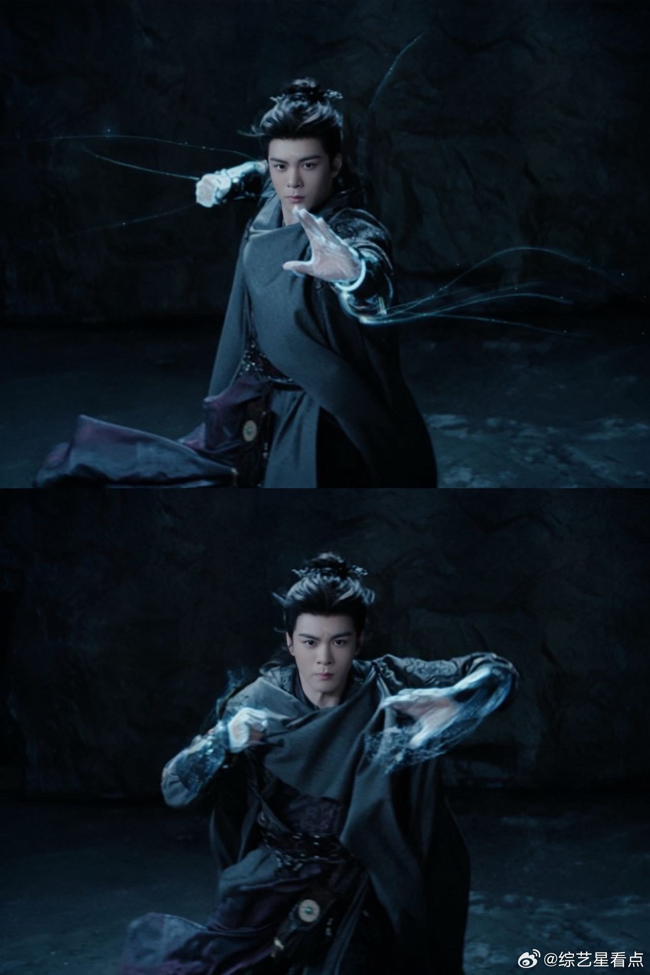 曾舜晞这次真不能心如止水曾舜晞暗黑系造型帅成啥了眉眼又冷又绝，这暗黑颜值狠狠戳爆
