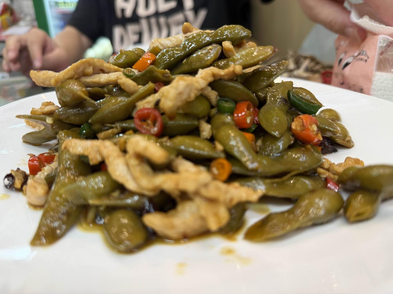 老板，你是对毛豆炒肉有什么误解么？