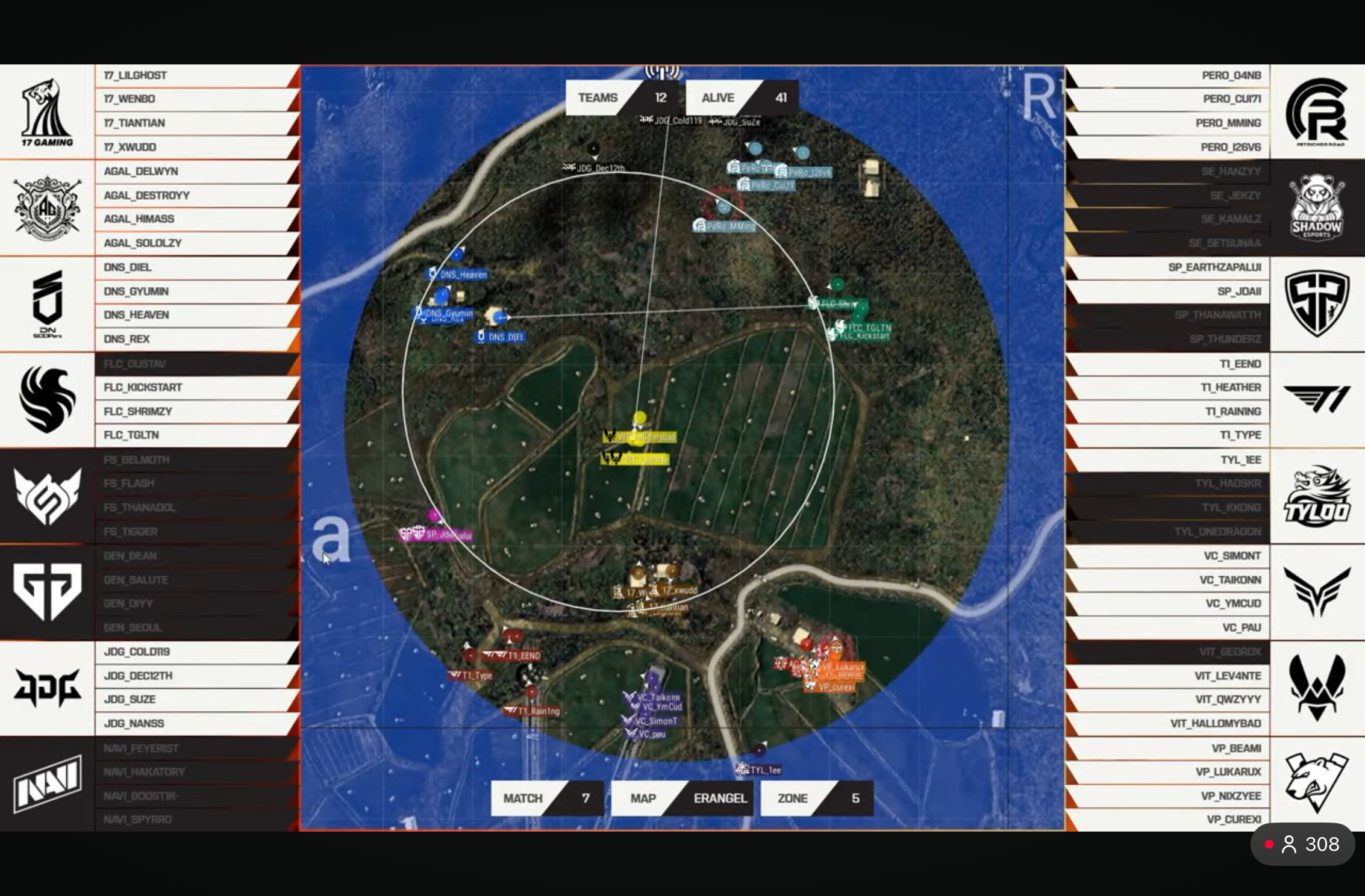 【ewc电竞世俱杯  EWC 小组赛AC组】第一局赛况回顾🧐排名🌊：8淘汰⚔