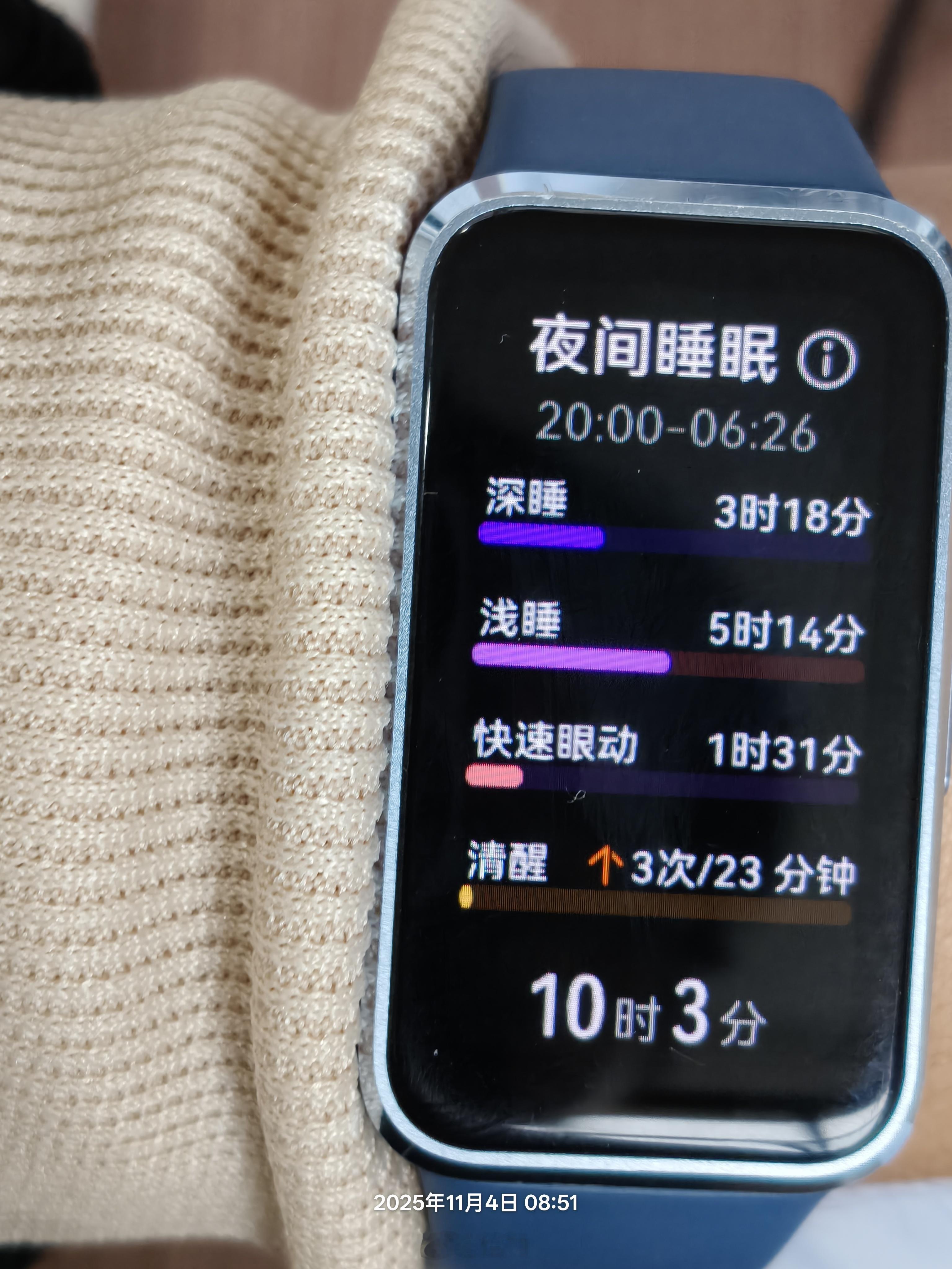 睡觉大王(其实半夜醒好多次) 