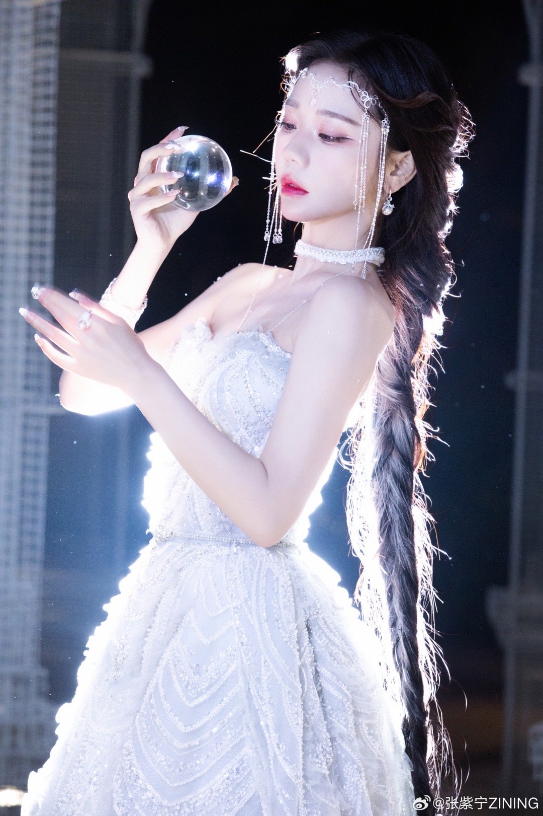#张紫宁星光大赏拖尾长辫#张紫宁星光大赏拖尾长辫，我蛮喜欢的啦！ ​​​