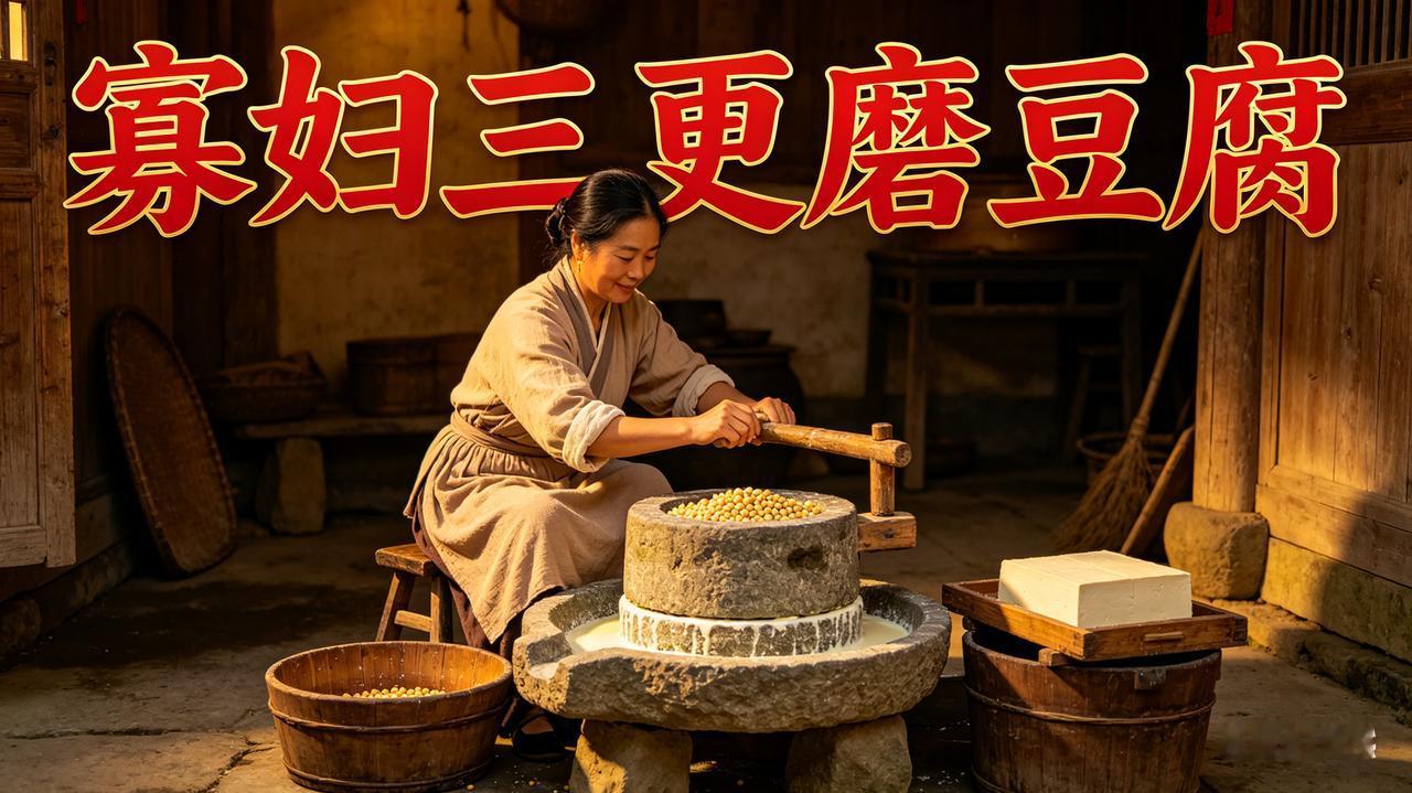 “寡妇三更磨豆腐，光棍半夜洗衣服”：这两句俗语，藏着古代底层人最戳心的苦

你一