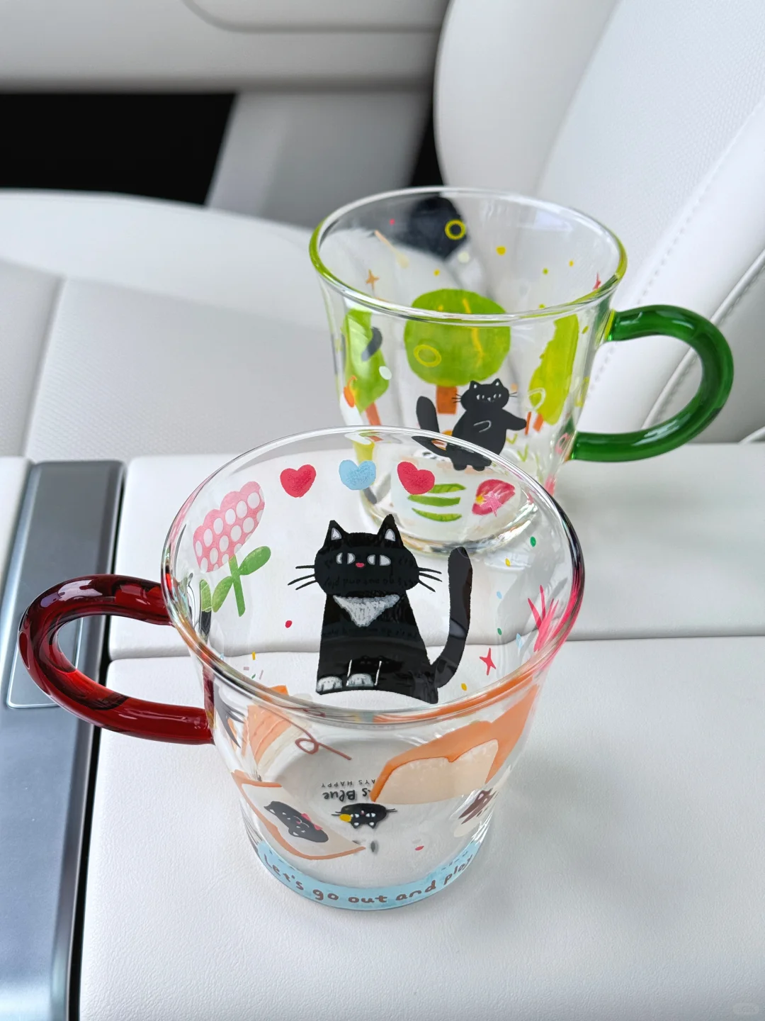 高硼硅玻璃黑猫杯