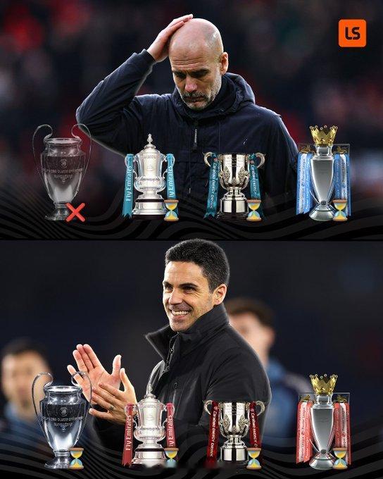 阿森纳2比0勒沃库森 阿森纳晋级欧冠八强 曼城在本赛季冲击四冠王的征程中率先遭遇