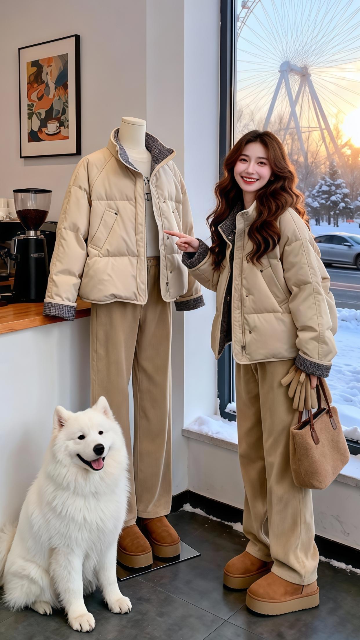 减龄气质 冬季穿搭 冬季搭配 减龄穿搭 氛围感穿搭