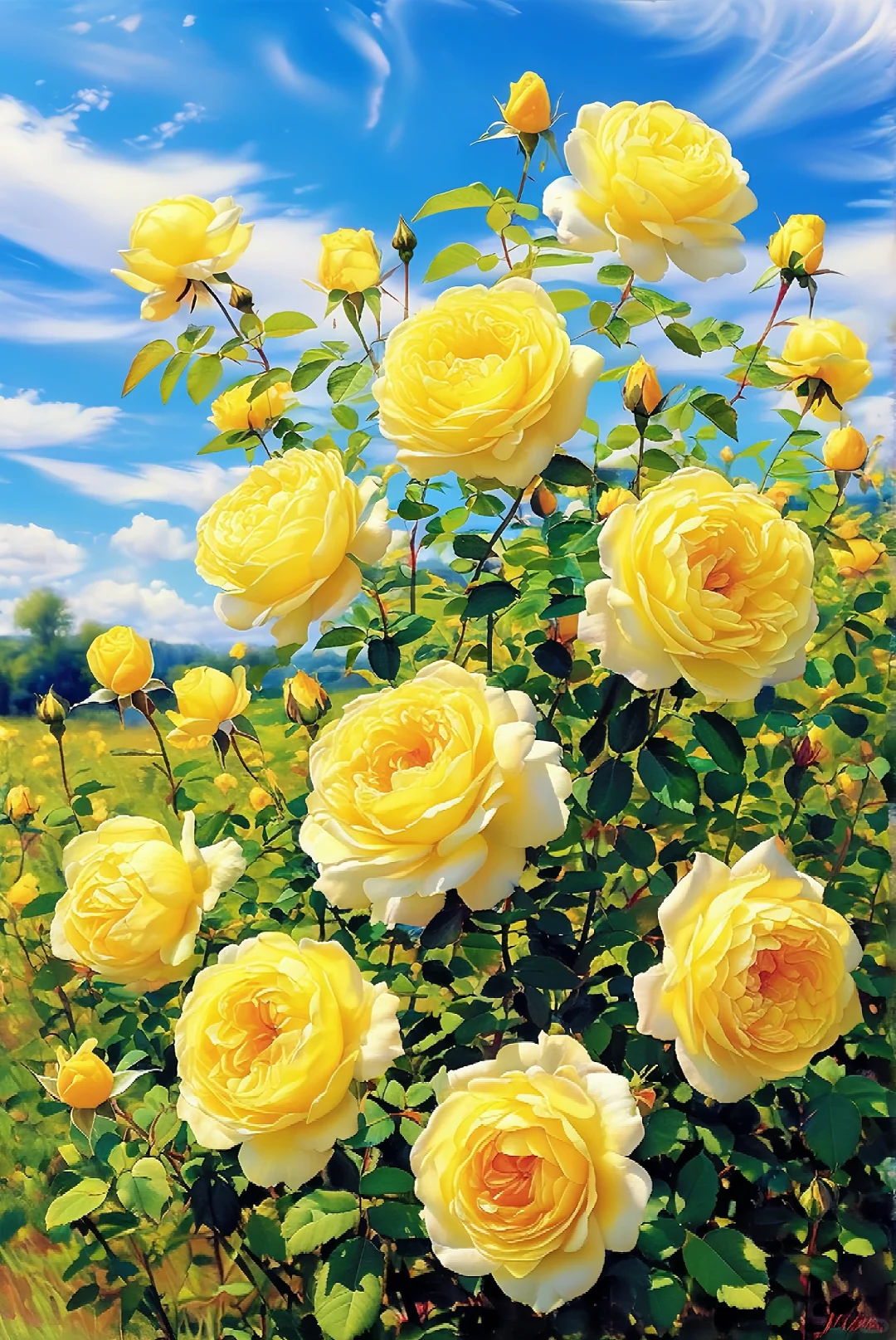 黄玫瑰花语