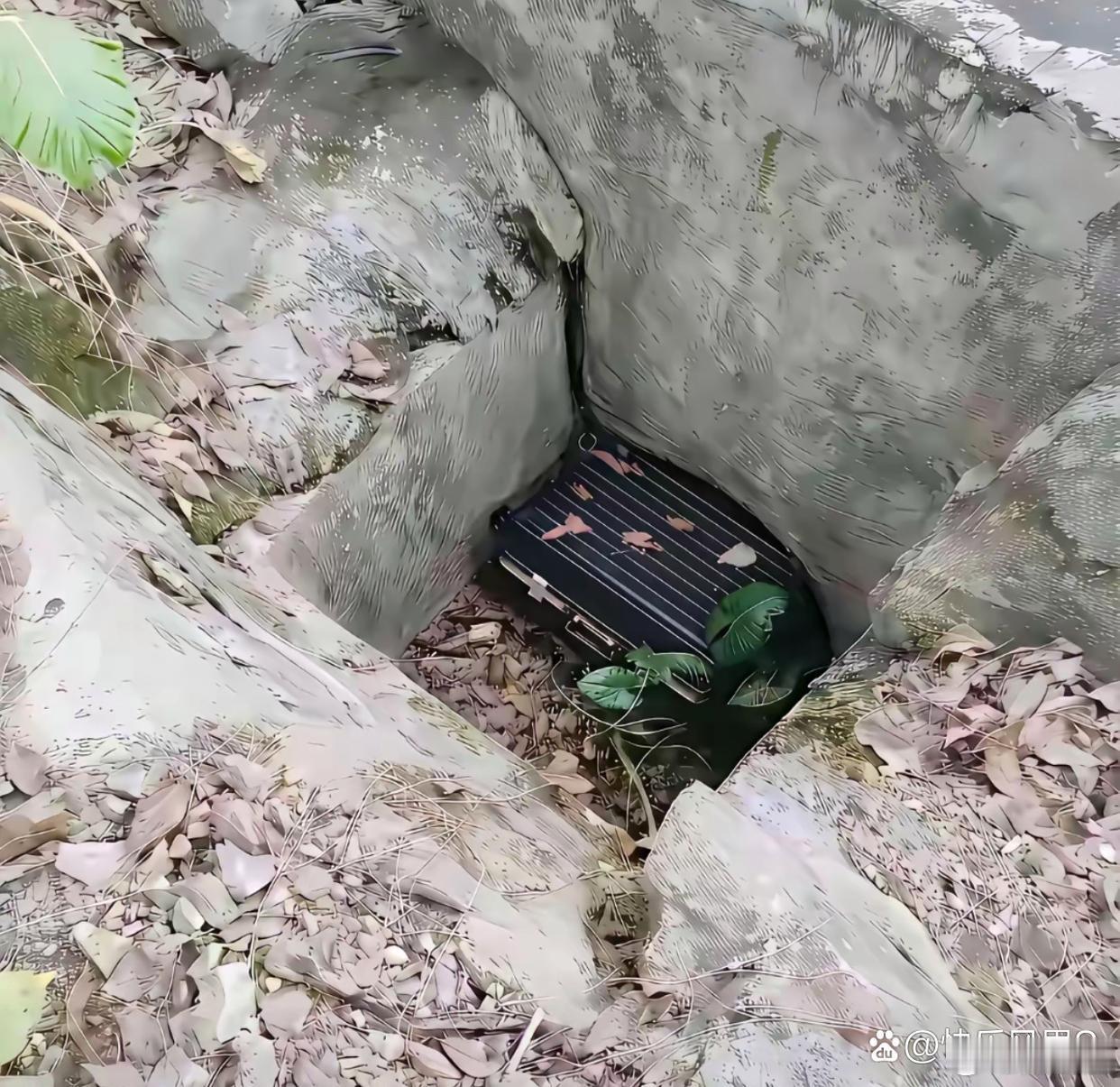 你去户外爬山，看到这个东西第一反应是什么，怎么做？ 
