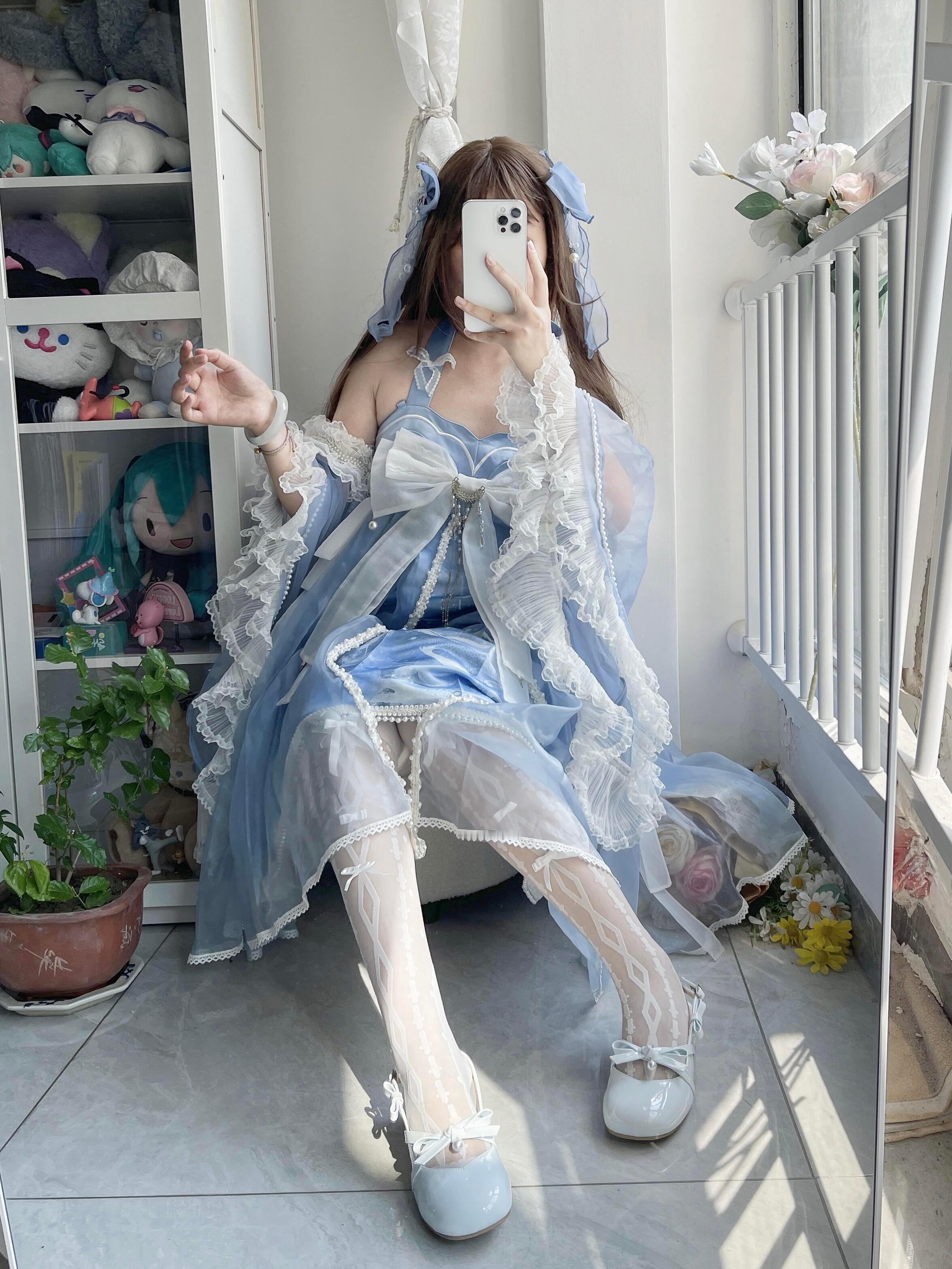 lolita搭配🌙中华风Lo裙×手镯搭配指南｜一秒穿越古风仙境！ootd——手