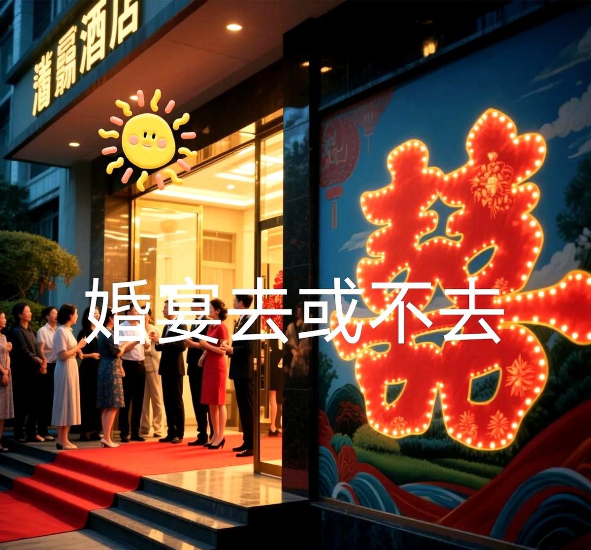 朋友的女儿周末办婚宴，没通知我。

我以为被忘，问了其他离职老友，他们也没收到。