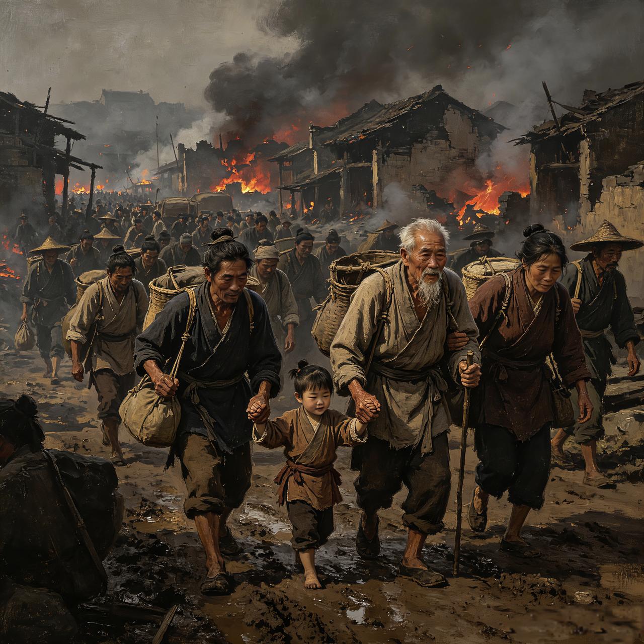 相较于，珠三角广府地区的原住民(广府人)，客家人，才是中原历代汉族南迁的移民主体