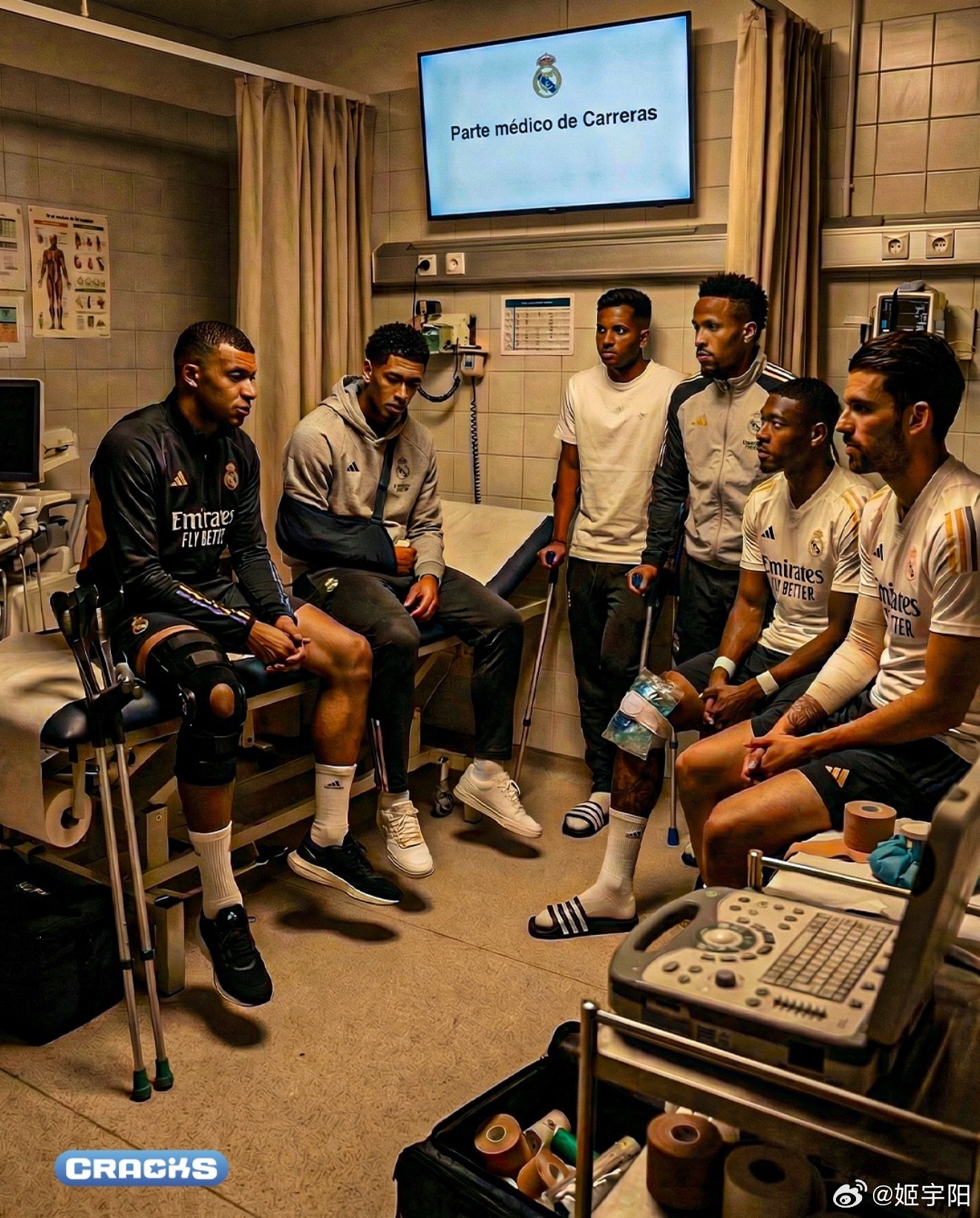 皇马vs曼城 欧冠明天凌晨皇马要打曼城了。皇马却正在遭遇前所未有的大面积伤病！包