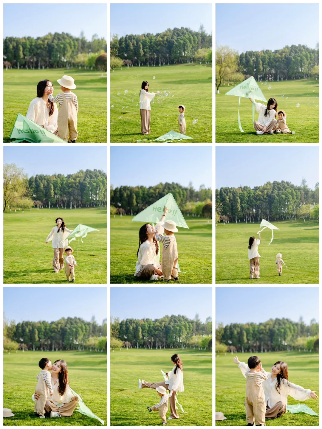 绿色心情~遛娃的快乐！ 谁懂啊？