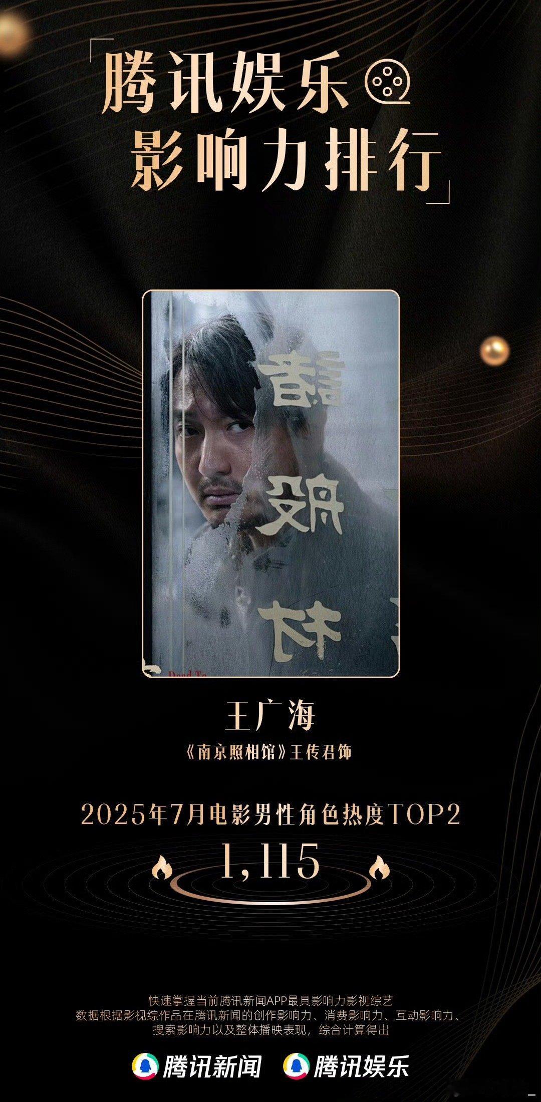 王传君发展势头 王传君的演技真的没话说了，太绝了！在南京照相馆里的表演好到位，懦