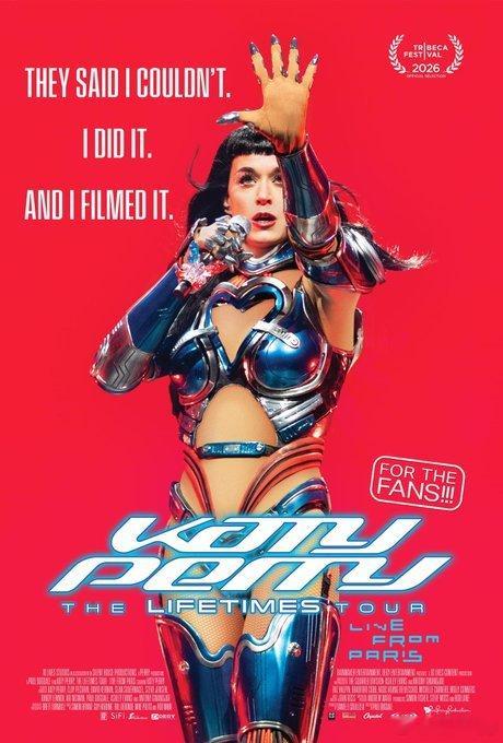 Katy Perry巡演大电影《The Lifetimes Tour — Liv