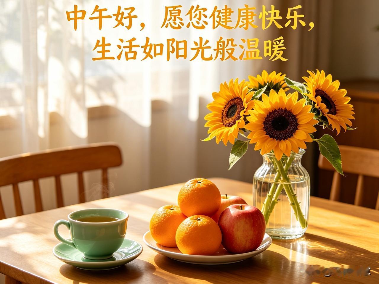 🌼🌼朋友中午好，暖心送祝福🌼🌼
 
朋友，中午好☀️
 
人生最好的状态