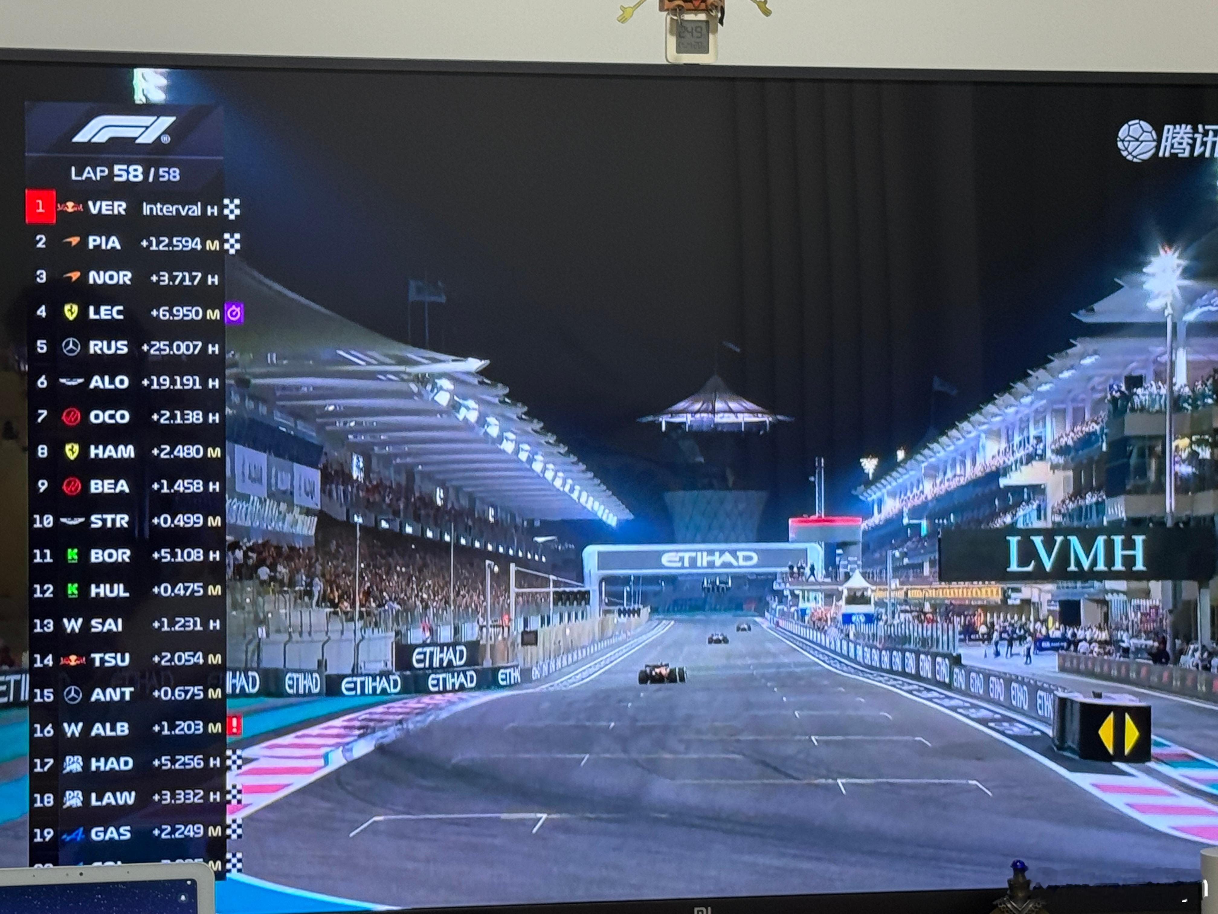 收官战太无聊了吧，迈凯伦和诺里斯夺冠一点悬念没有潘子你要不开心，就去找勒老四吧，