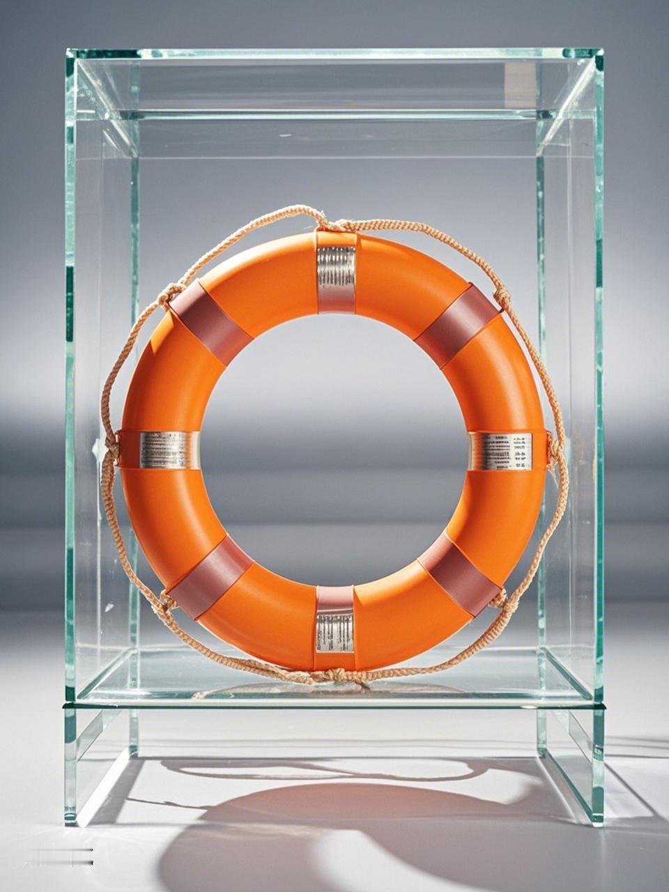 市民质疑公园救生圈上锁，不能正常使用！1月11日，江西景德镇，网友称：三贤湖公园