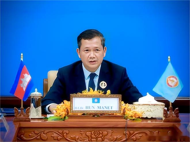 洪玛奈发表泰柬停火感言时，感谢调停各方的顺序却是这样的：

1马来西亚总理、2特