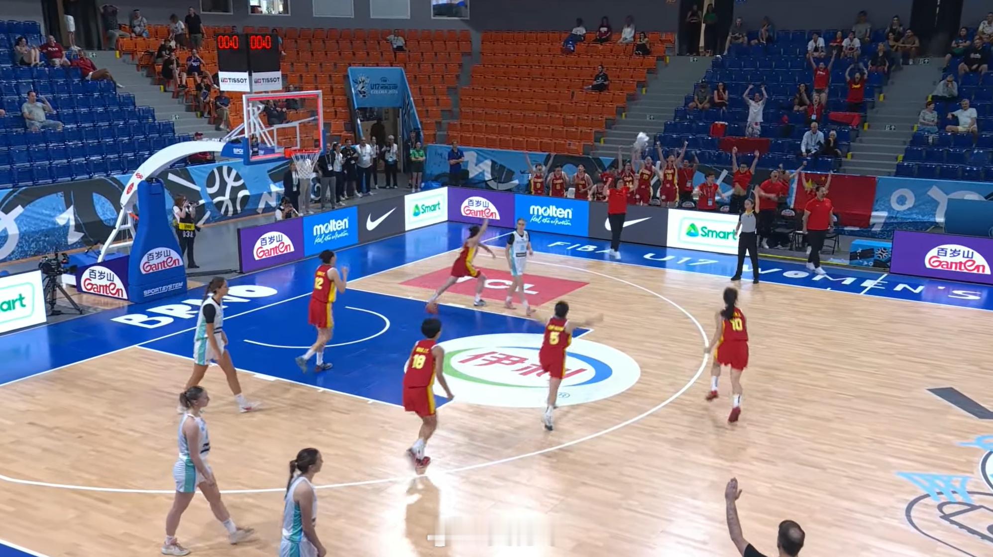 赢啦！！！赢啦！！！赢啦！！！！我们赢了欧洲亚军！！！！u17女篮世界杯u17女