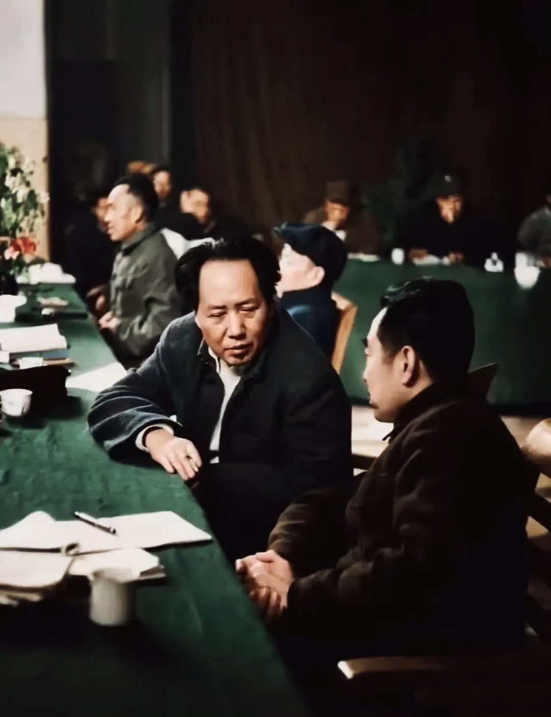 共和国的亲密战友，共和国的缔造者！