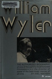 资源分享又找到两本威廉惠勒的研究书籍William Wyler: the aut