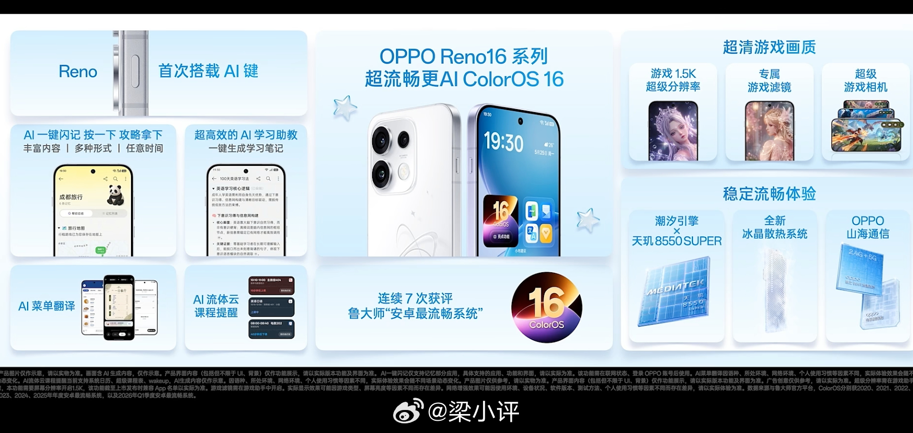 OPPO Reno16系列来了，背面首创3D悬浮星球，全系金属中框，IP69K防