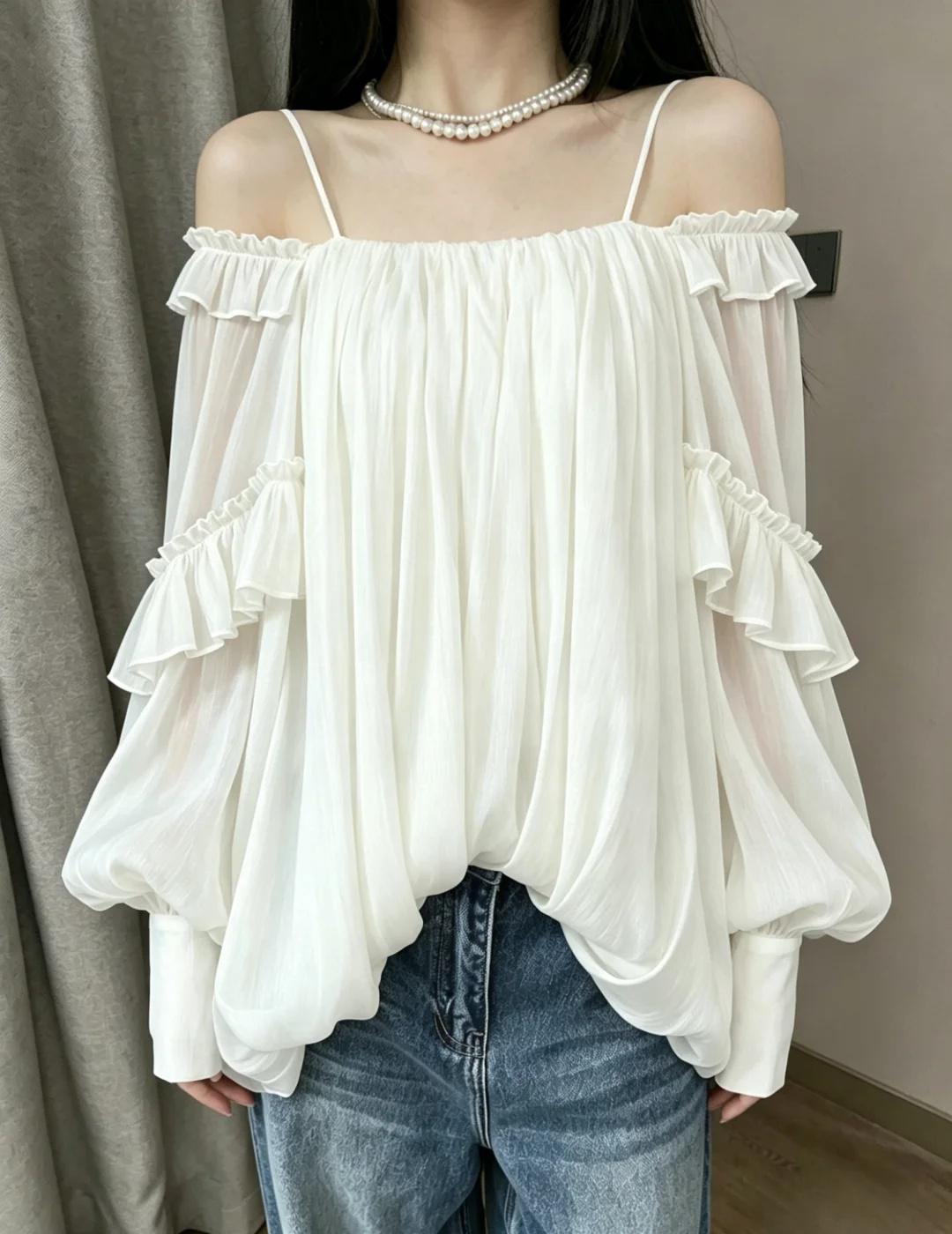 徐璐ootd｜被这件上衣美到了～
徐璐 徐璐同款 明星同款 聚会穿搭