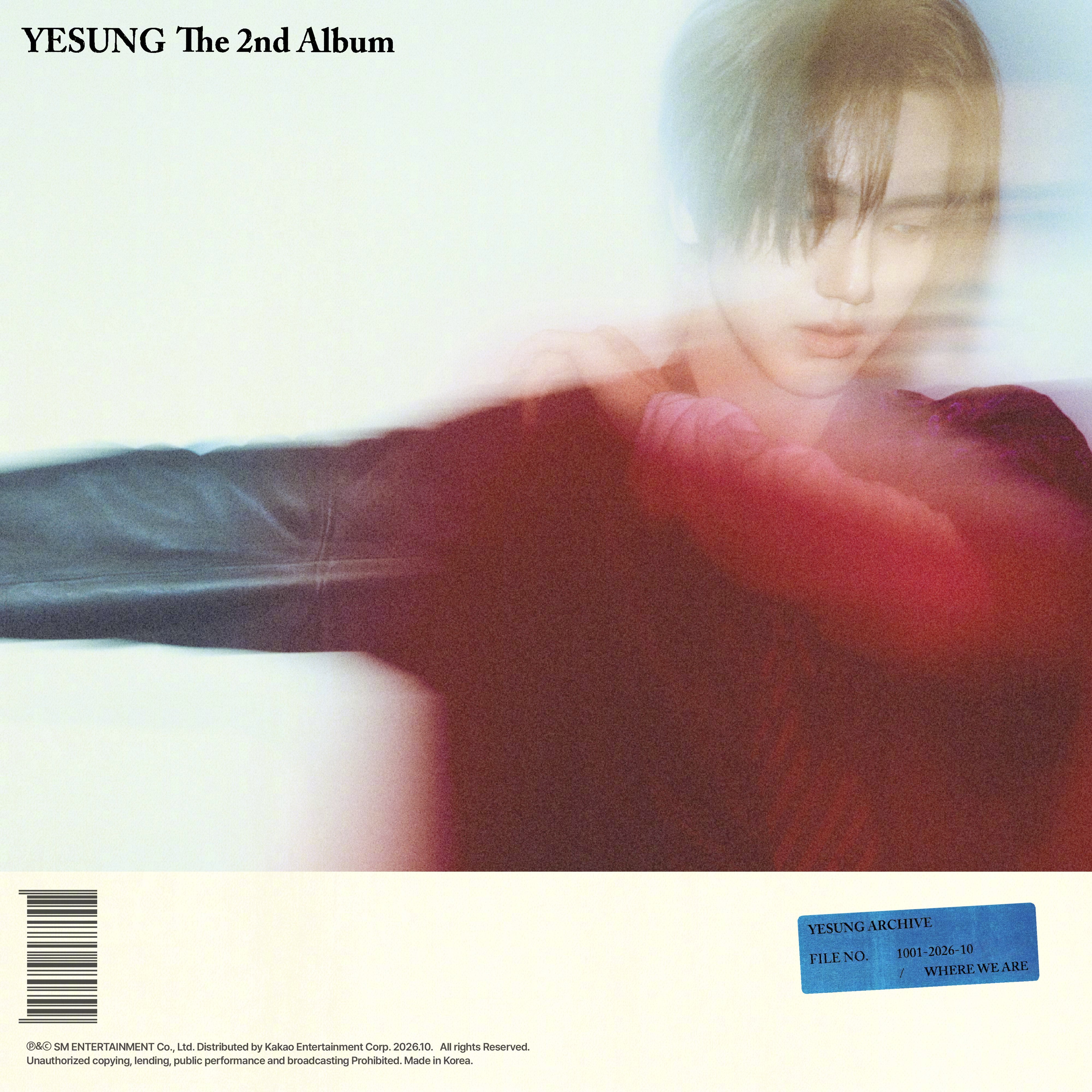 【Twi】YESUNG  The 2nd Album 【Where We Are