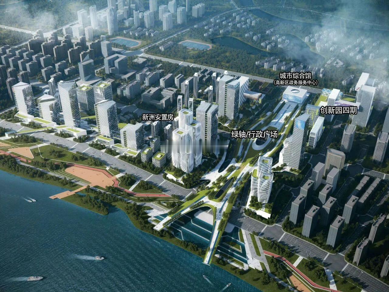 福州高新区新洲片区城市设计再迎进展：公共绿地部分开始土地征收 