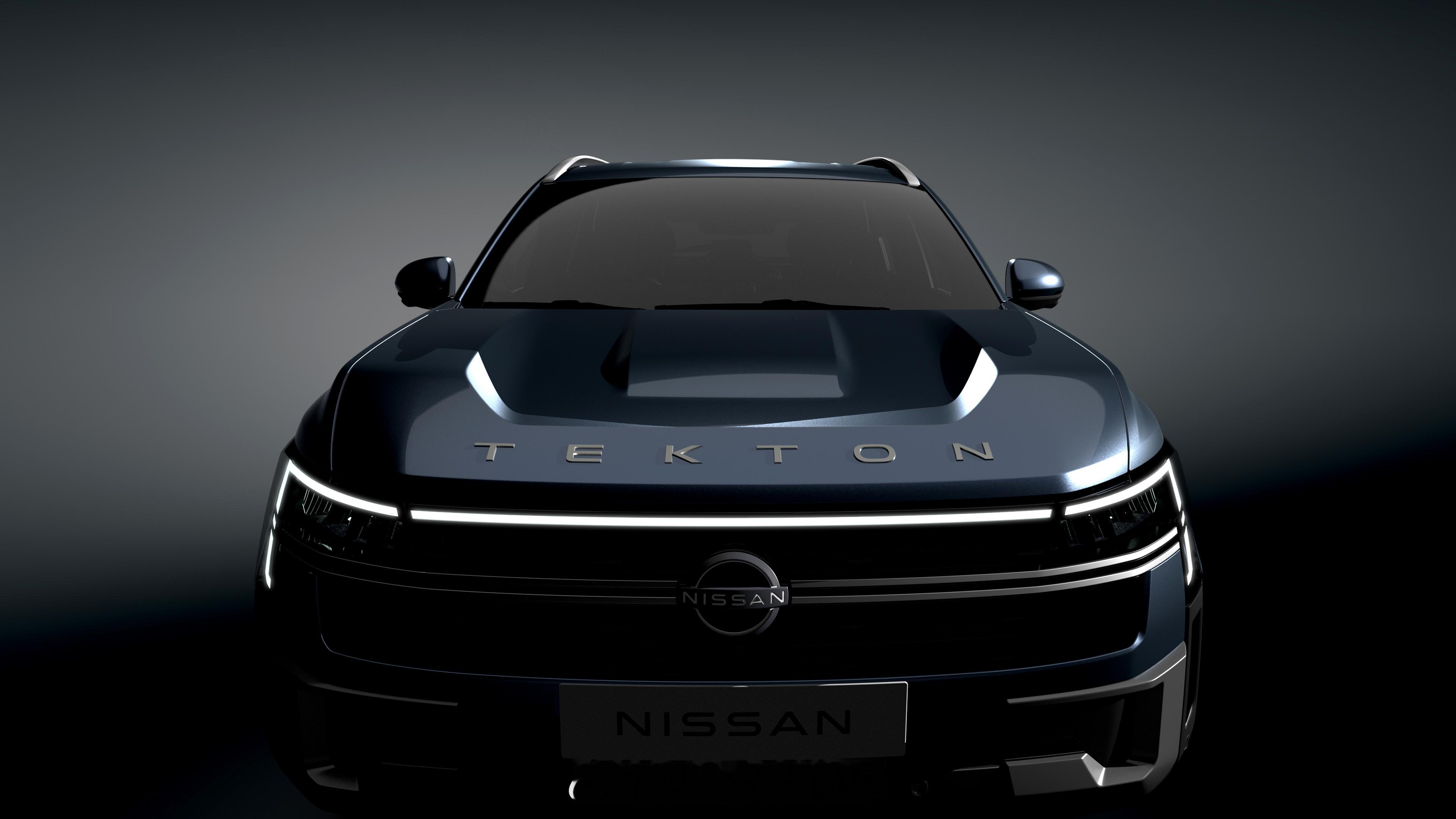 日产公布了全新SUV——TEKTON，设计灵感源自旗舰车型“途乐”，这个全新设计