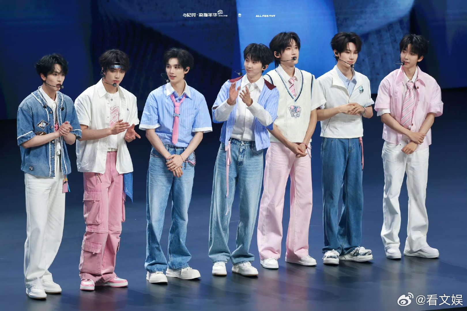 时代少年团华为发布会现场图时代少年团六一现场图 马嘉祺 丁程鑫 宋亚轩 刘耀文 