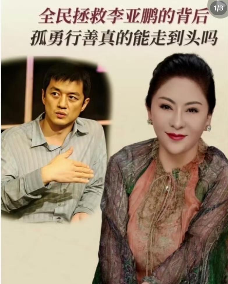 向太陈岚喊话李亚鹏：放过自己！
陈岚坦言佩服李亚鹏，20年公益路，默默完成1万一