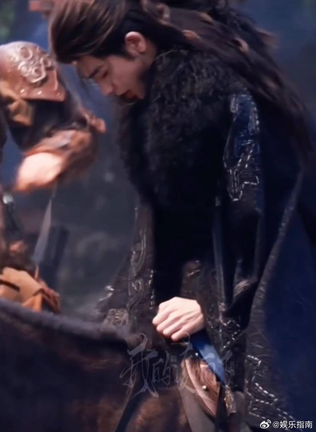 张凌赫《归鸾》萧厉骑马路透，威风凛凛英姿勃发！ 