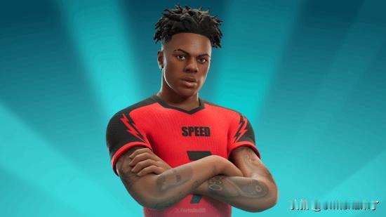 知名网红甲亢哥IShowSpeed现已加入《堡垒之夜》，同捆包限时优惠价3000