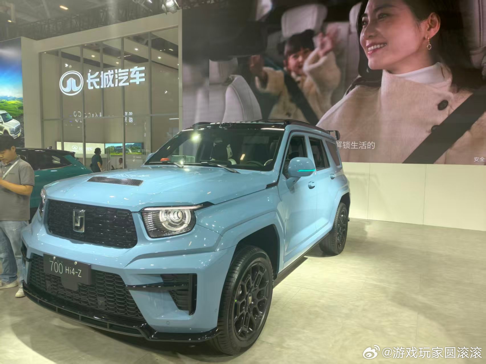 坦克700 游戏博主的日常 帅是真的帅，2.0T Hi4-Z版本，更惊讶的是3.