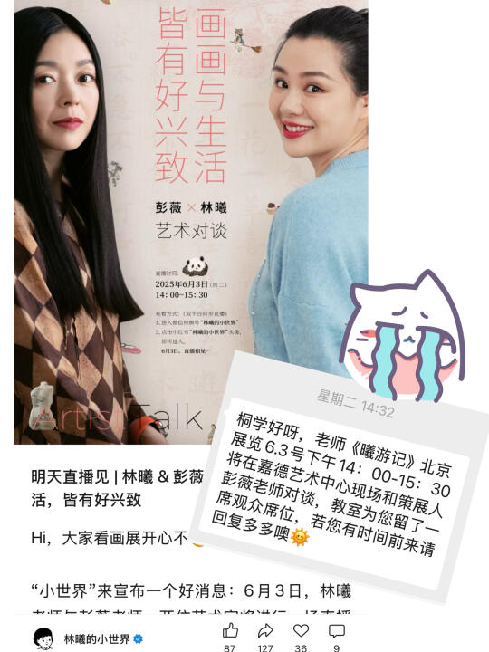 被书童邀请去明天的展会，可是我有事情耽误
