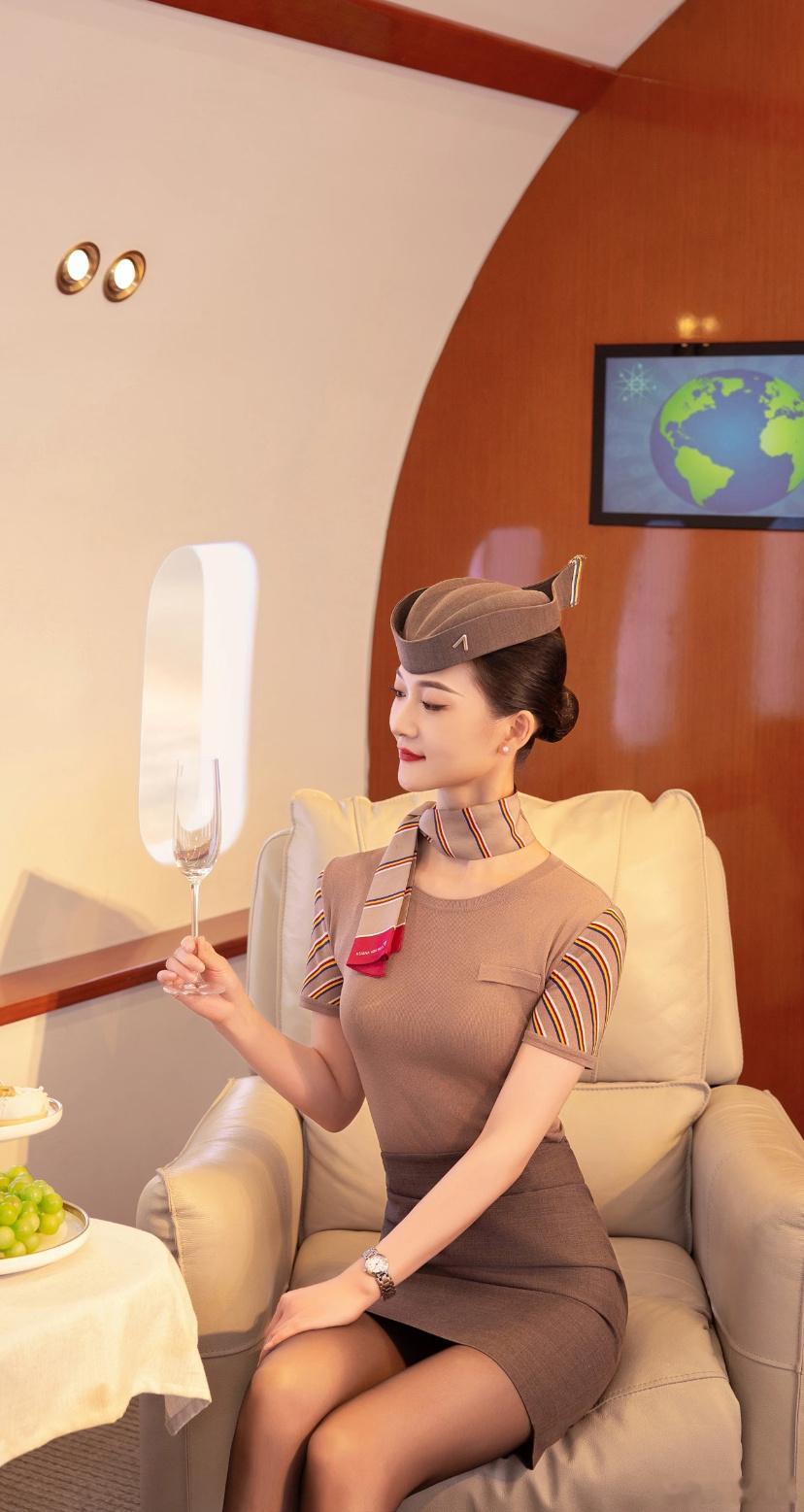 韩亚商务空姐就是美 ​​​
